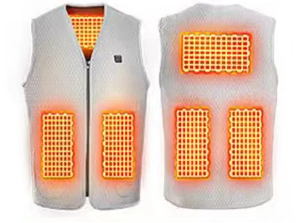 2022 USB Electric Jackets Heated Vest Winter Smart Heating Men Women Thermal