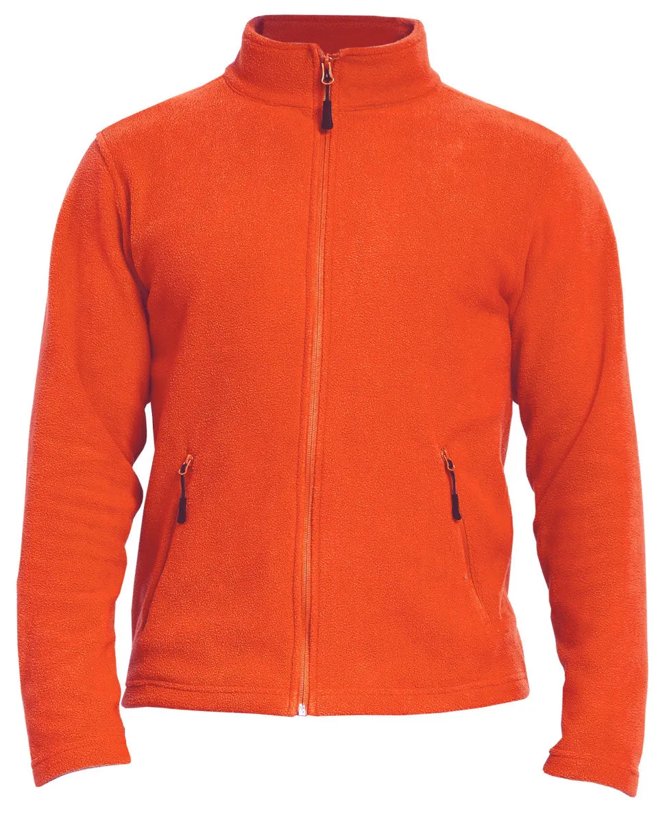 5 x Fleece Jackets with Embroidered LOGO on FRONT & BACK