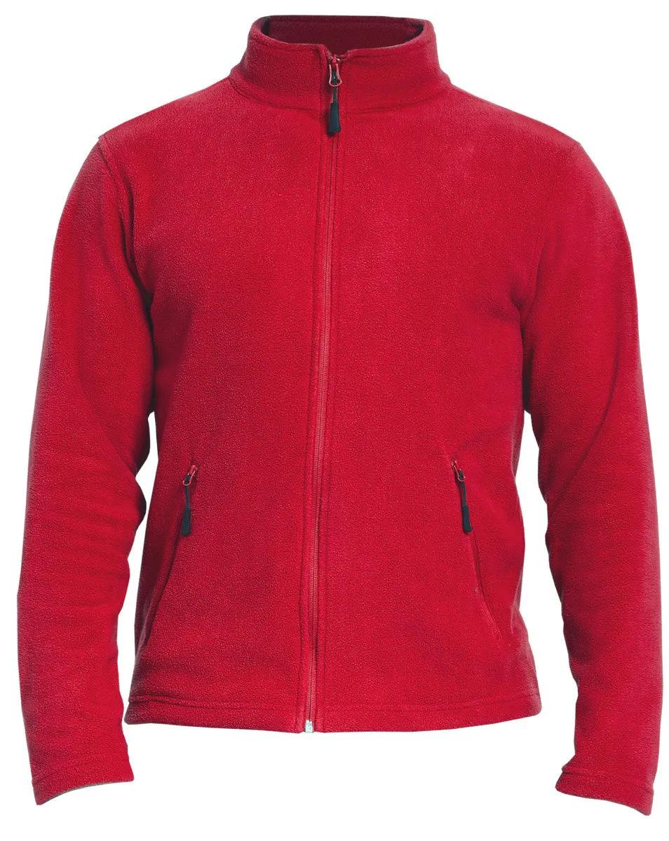 5 x Fleece Jackets with Embroidered LOGO on FRONT & BACK