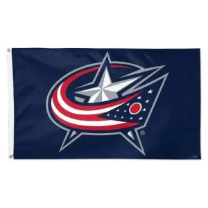 5x8 ft Blue Jackets Flag