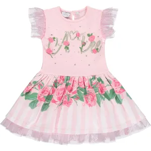 A DEE - Flora Rose Dress - Pink