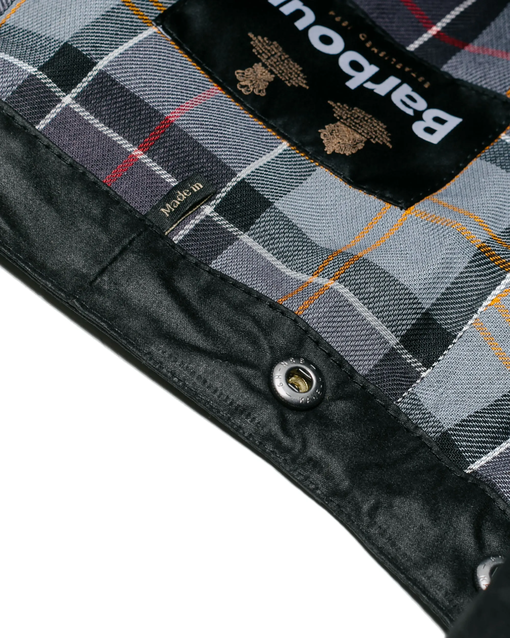 Barbour Waxed Cotton Hood Black