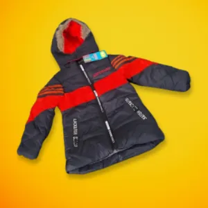 Black with red line Baba Snow Jackets