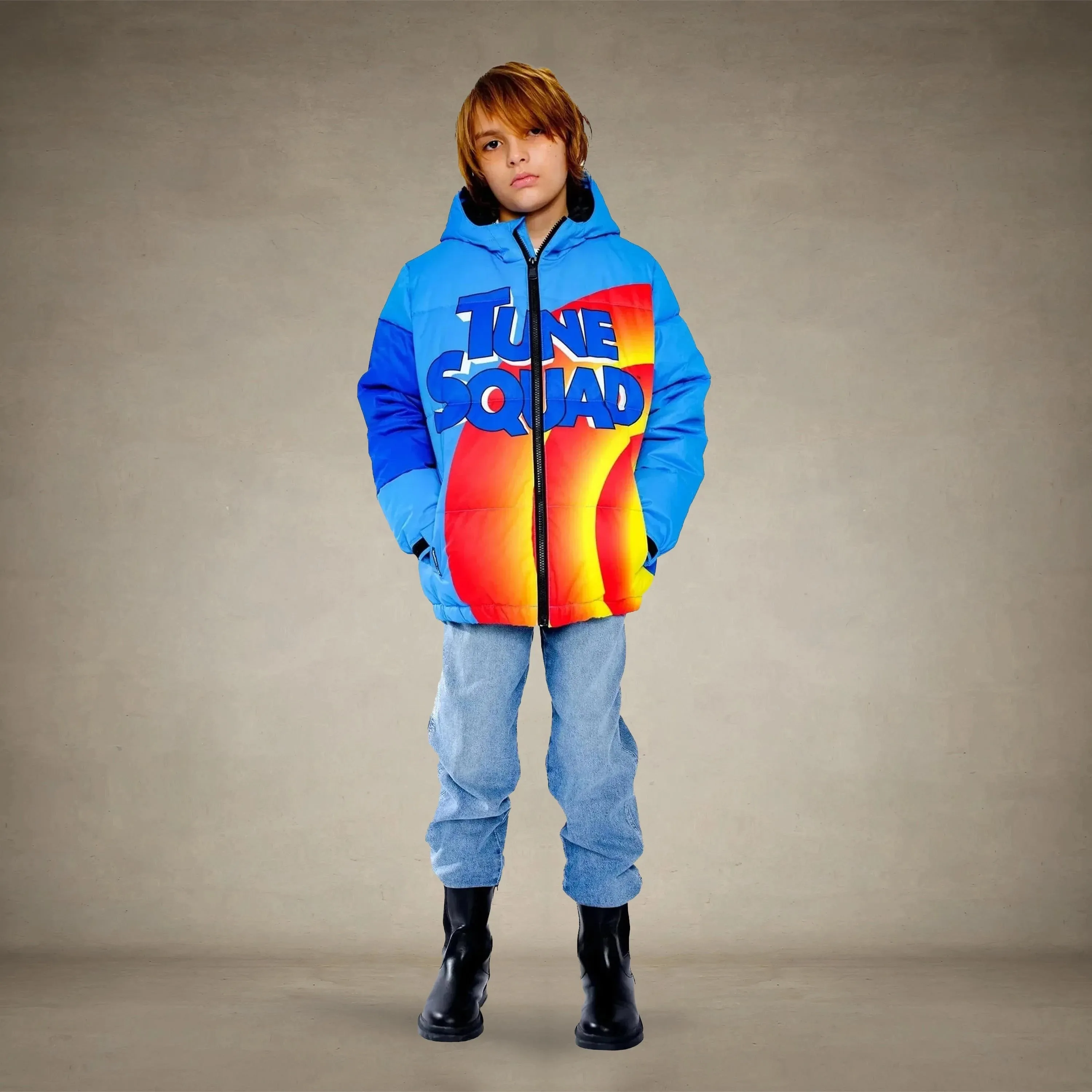Boy's Tune Squad Puffer Jacket - FINAL SALE