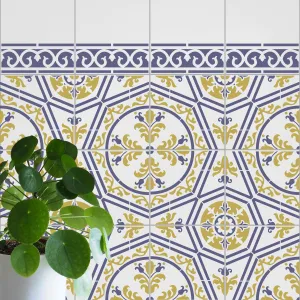Burford Tile & Rissington Border Stencil Set