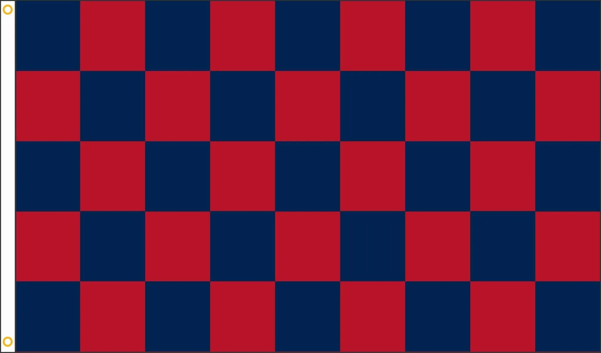 Columbus Blue Jackets Sewn Checkered Flag 3x5 ft