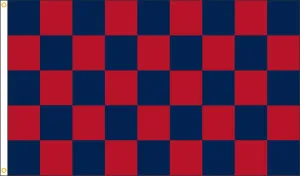 Columbus Blue Jackets Sewn Checkered Flag 3x5 ft