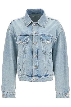 denim dalton balloon jacket with A5043 1254 SOUL