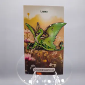 Fairy Dragon Pin (Luna) | 2" Hard Enamel Pin