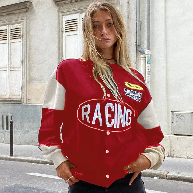 FashionSierra - Vintage Y2K Varsity Jackets
