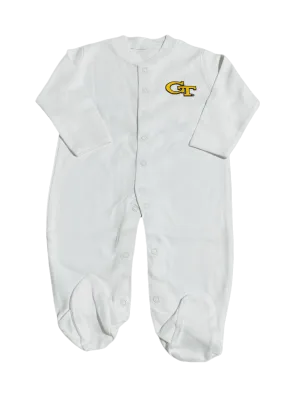 Georgia Tech Footed Onesie