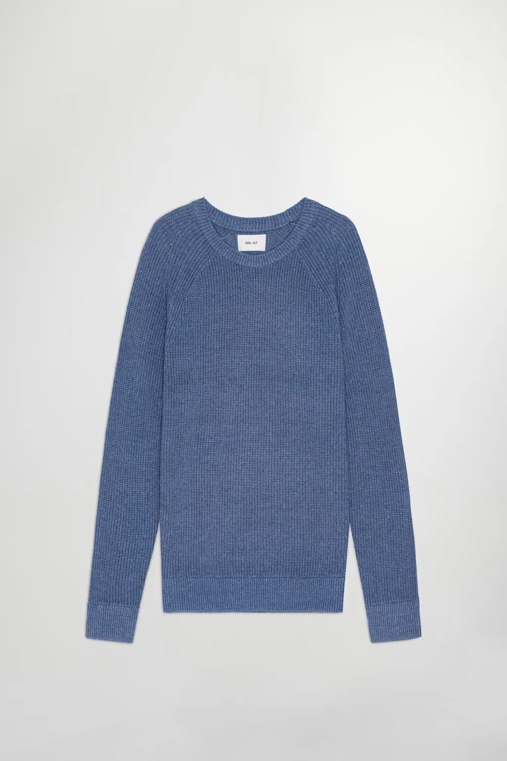 Jacobo Knitted Sweater - Gray Blue