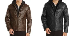 Kenneth Cole Men's Leather Jackets