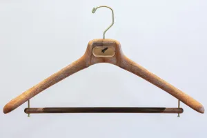 Luxury Wood Grain Suit Hanger