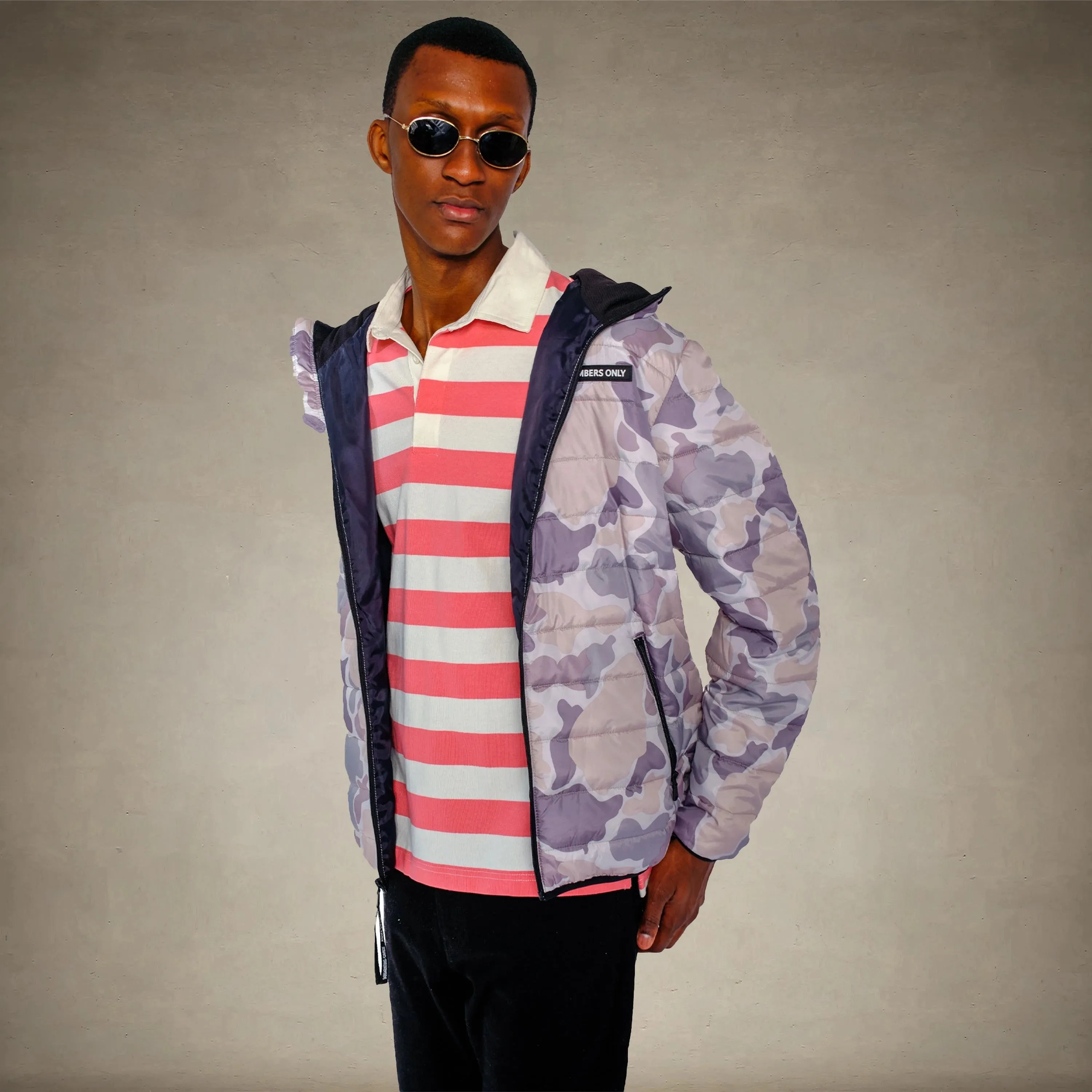 Men's Solid Packable Jacket  - FINAL SALE