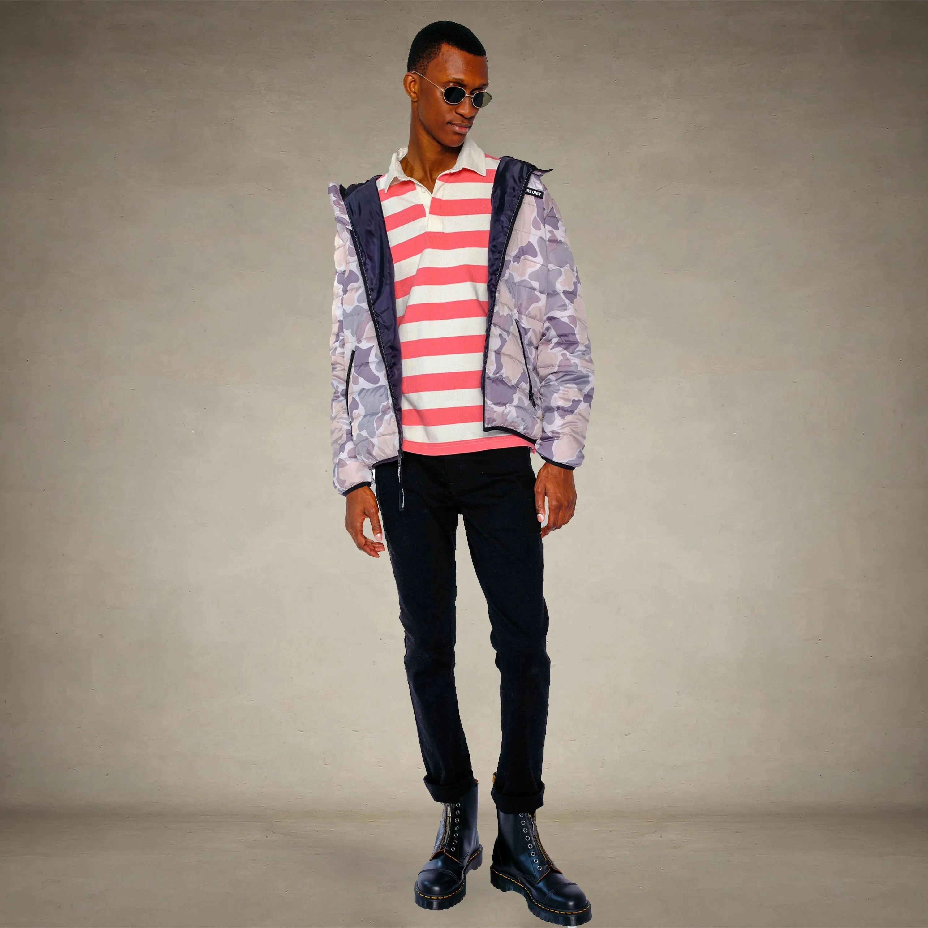 Men's Solid Packable Jacket  - FINAL SALE