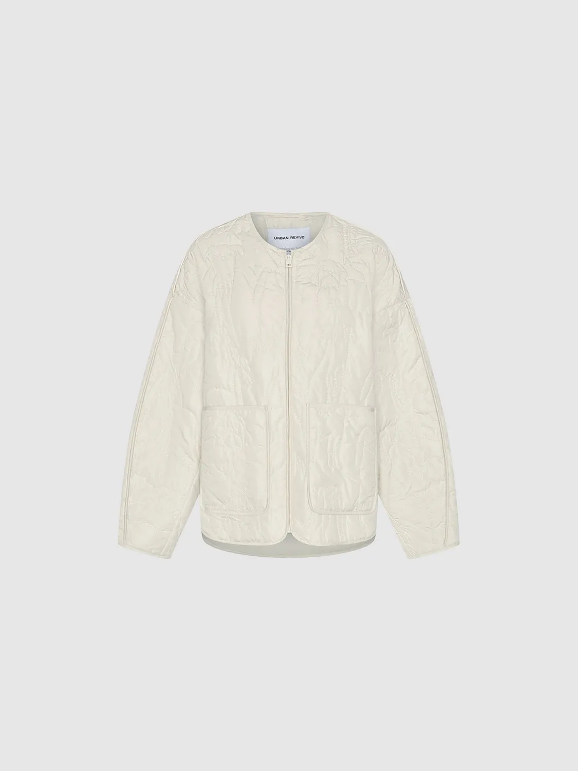 Patched Pocket Padded Coats