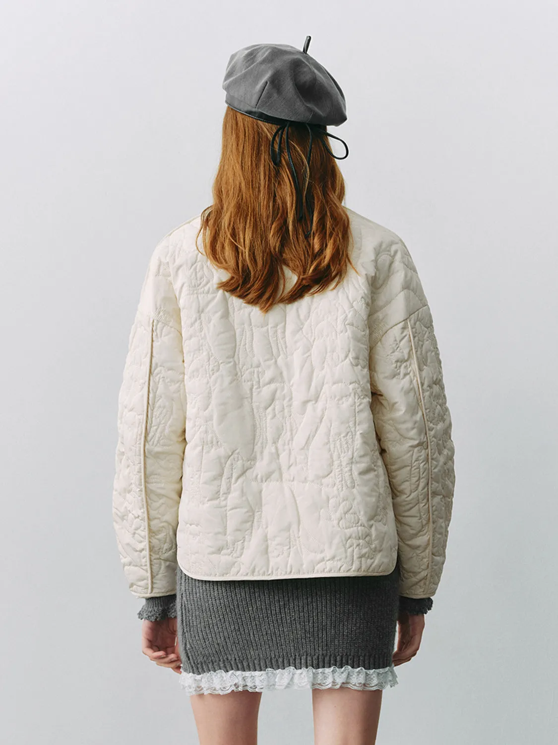 Patched Pocket Padded Coats