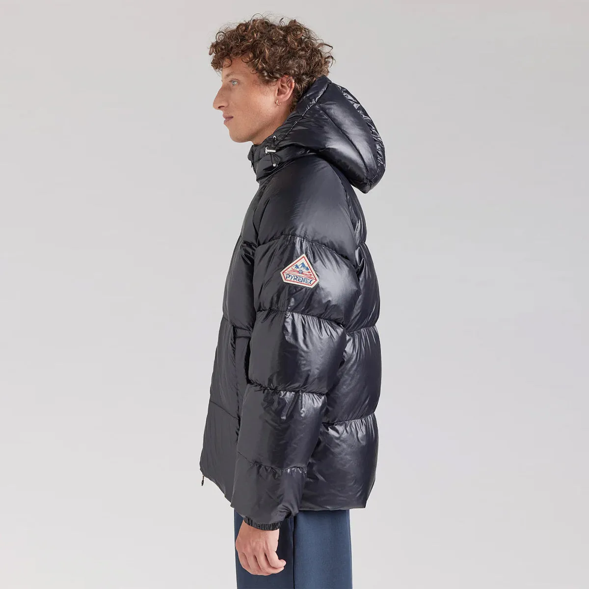 Pyrenex - Giubbetto Sten Shiny Black - HUW014P - BLACK