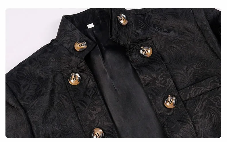 Victorian Gothic Jackets Frock Coat Vintage Tuxedo Viking Renaissance