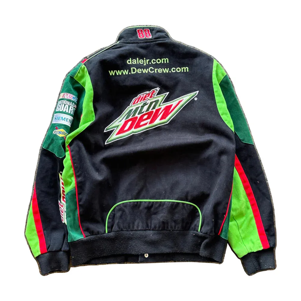 Vintage Mountain Dew Nascar Racing Jacket