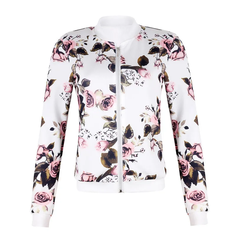 Women Colourful Europe Jackets
