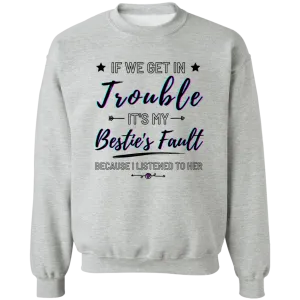 Womens Crewneck Pullover Sweatshirt
